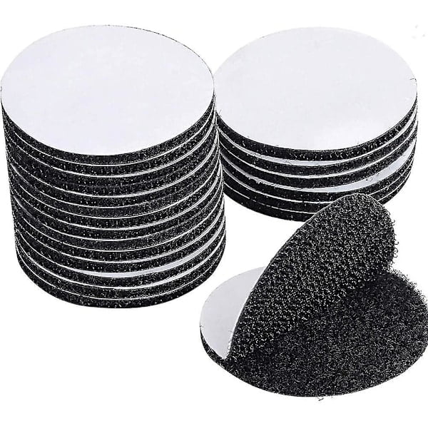 Super strong self-adhesive Velcro - 60 pieces, double-sided, reusable