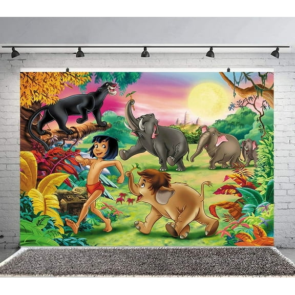 The Gorge Backdrop Banner Party Supplies Poster Movie Theme Background for Photography Birthday Decorations