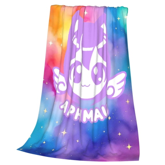Aphmau Throw Blanket Cozy Plush Lightweight Warm Fuzzy Flannel Blanket Air Conditioning Blanket for Couch Sofa Bed Home Decor Gift 50x40