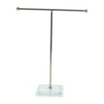 thumbnail image 2 of Jewelry Organizer Jewelry Display Rack Metal Stable Base Jewelry Holder Necklace T Shape, 2 of 8