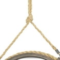 thumbnail image 5 of DecMode 28", 22"H Brown Wall Mirror with Rope Accents, Set of 2, 5 of 9