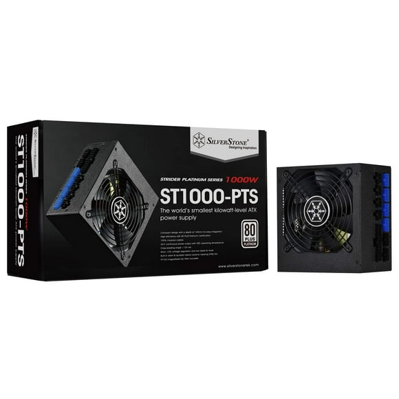 Fuente de Poder SilverStone ST1000-PTS 1000W 80 Plus Platino