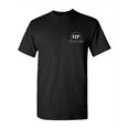 thumbnail image 2 of Heritage Pride Funny Parody Bass Fish Only Fins Mens Short Sleeve T-Shirt-Black-X-Large, 2 of 4