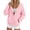 Pink, variant on Arlun Women's Zip up Y2k Hoodies Casual Long Sleeve Loose Warm Cozy Workout Sweatshirts Outwaer 2025 Fall Winter Track School Drawstring Hooded Jackets with Pockets White XL