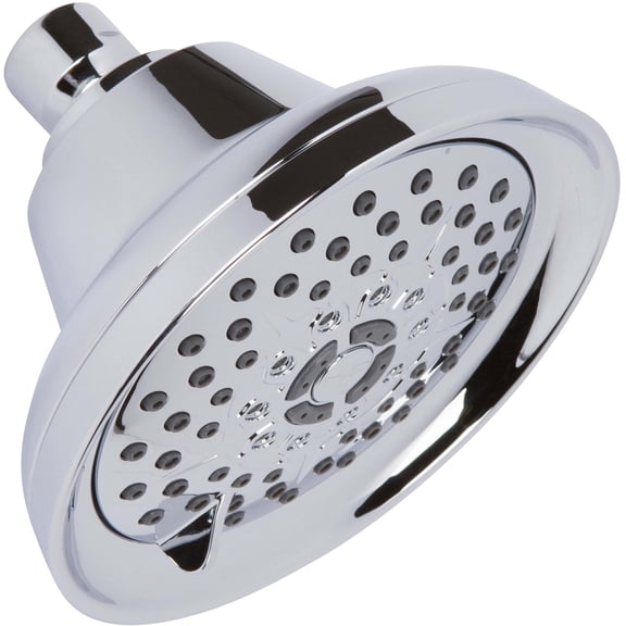 Aqua Elegante Massage & Mist Shower Head for High Pressure Showers - 2.5 GPM - Polished Chrome