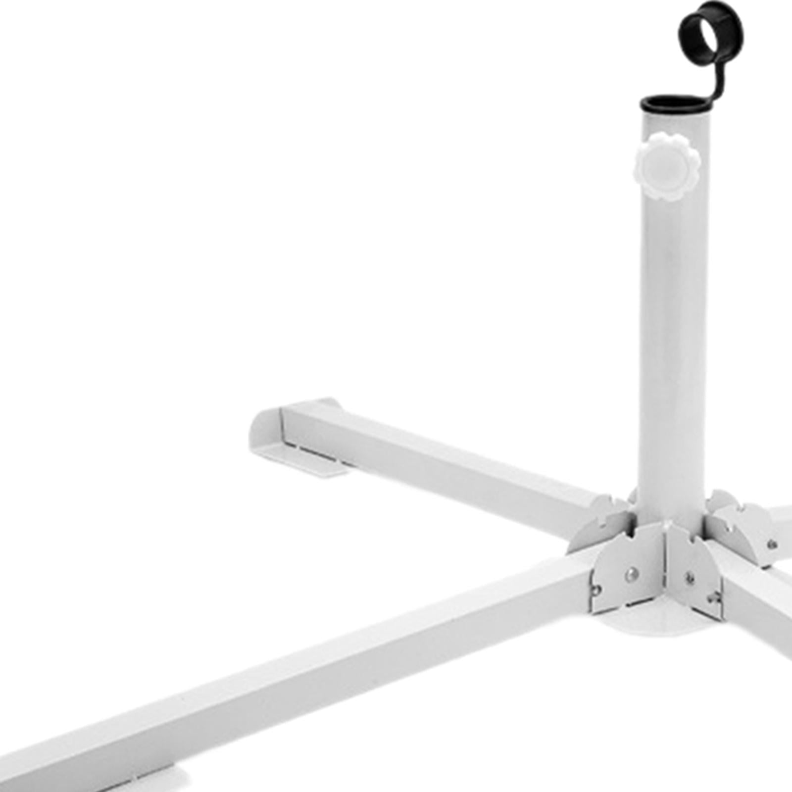 oshhni Beach Umbrella Stand Foldable Deck Umbrella Base Holder for Patio Porch Pool