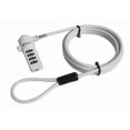 thumbnail image 1 of Sendt White Notebook/Laptop Combination Lock Security Cable, 1 of 4