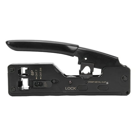 

RJ12/11 RJ45 Crimp Tool Ergonomic Steel RJ Crimper Tool Anti-slip Professional Wiring Frame For Connector