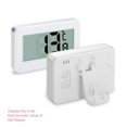 thumbnail image 3 of Refrigerator Thermometer 2 Pack,Wireless Small Digital Fridge Freezer Room Temperature Monitor,Magnet Hook for Indoor Outdoor,Black, 3 of 7