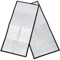 NBGQD 2Pcs Reptile Heating Pad: Under Tank Reflective Thermal Film for Terrarium Keep Warming, Reptile Insulation Pad for Snake Lizard Turtle - 26.8 × 11.8 Inch