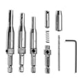 thumbnail image 3 of 4pcs -centering Hin Ware Bits Set Door Cabinet Holes Ing Locator Hss Recess 5/64 7/64 9/64 11/64 Inch, 3 of 3