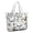 Halloween Vintage Trick, variant on Tote Bag for Women - Halloween Witch Spooky Icons Pattern Shoulder Bag - Large Utility Work Duffle Bag with Zipper Handbag for Travel, Work, Sprots