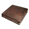 thumbnail image 2 of jinwen Housse de Table de Billard, Housse de Pluie Robuste, Imperméable, Protectrice pour Table de Billard, Brun, 7 Pieds, 2 of 9
