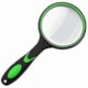 thumbnail image 1 of Kids Non-slip Handheld Magnifying Glass - Green, 1 of 3