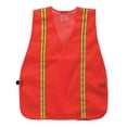 thumbnail image 2 of Condor Back Stp Vest, Unrated Orange/Red, Univ 53YL96, 2 of 2
