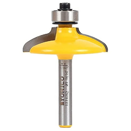 

yonico router bits door and drawer front edging ogee euro style 1/4-inch shank 12162q