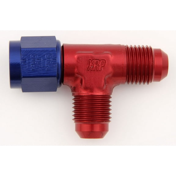 XRP-XTREME RACING PROD. 900306 AN-NPT Fittings and Components #6 Male Flr Tee to Fem Swivel On Run Fitting