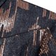thumbnail image 5 of Camisas Para Hombre Manga Corta Camisa de mezclilla de lentejuelas delgadas de otoño informal para hombre Blusa de camisa de manga larga con botón de bolsillo y cuello vuelto (Black, S), 5 of 7