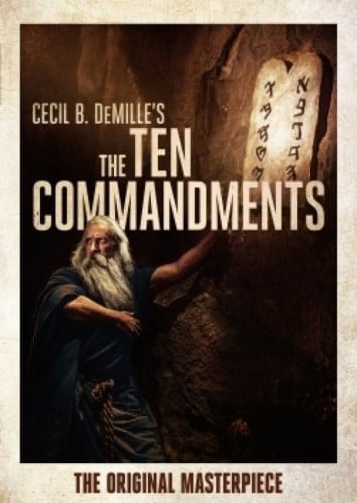 The Ten Commandments (DVD), Paramount, Drama - Walmart.com