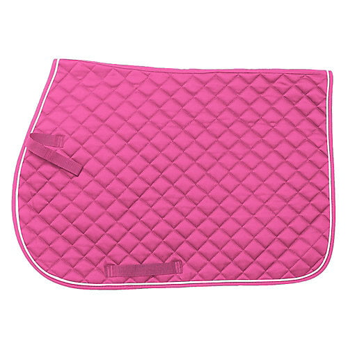Tough 1 EquiRoyal Square Quilted Cotton Comfort English Saddle Pad 