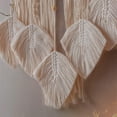 thumbnail image 4 of Aro de bambú, 30 x 100 cm, tejido a mano, amuleto escandinavo para dulces sueños, atrapasueños de cuerda de algodón del norte de Europa, 4 of 4