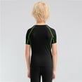 thumbnail image 3 of GYRATEDREAM Youth Boys Compression Shirt Under Base Layer Short Sleeve Top Football Baseball Undershirt Quick Dry Sports Baselayer, 3 of 6