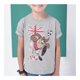 thumbnail image 3 of Playera Fan Army Looney Tunes Talla 6 Taz Mundial Australia Manga Corta Gris, 3 of 4