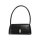 thumbnail image 1 of Bolso de mano tipo sobre de piel sintética para mujer, tipo cartera, para ir al trabajo en vacaciones. Negro, 1 of 9