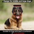 thumbnail image 2 of Dog Ear Muffs Noise Protection For Head Circumference Of 17 To 24 In, Dog Ear Protector For Parties Air Travel, 2 of 5