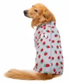 thumbnail image 3 of Miaododo Cotton Large Dog Clothes Pajamas Medium Dog  Costume Jumpsuits Clothes for Dogs 2020 Male Female Fully Covered Belly (Cartoon Animals,34(Chest 89cm)), 3 of 7