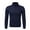Navy, variant on JUUYY Men's Fleece Pullover High Neck Solid Color Slim Long Sleeve Bottoming Sweaters Black XL