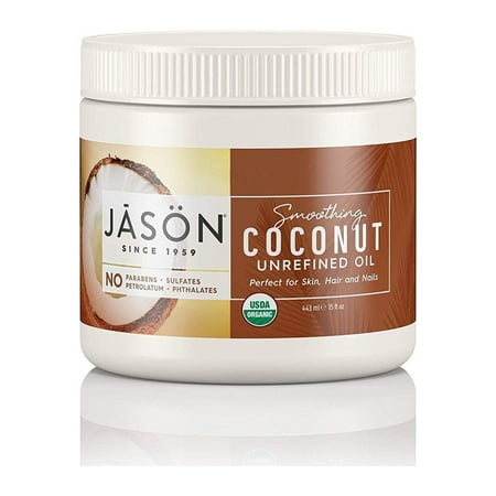 Jason Smoothing Coconut Oil 15 fl oz Pack of 3