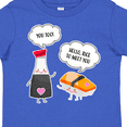 thumbnail image 4 of Inktastic Cute Sushi and Soy Sauce Rice To Meet You Boys or Girls Toddler T-Shirt, 4 of 5