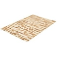 thumbnail image 4 of ECARPETGALLERY 5'0" x 8'0" Contemporary Cowhide Patchwork Handmade Area Rug for Living Room, Dining Room and Bedroom in Brown, 4 of 9