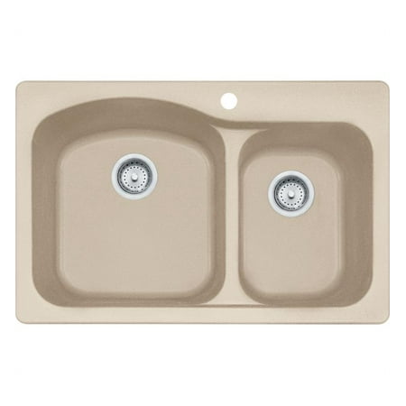 Franke Dig62f91 Gra Gravity 33 Double Basin Undermount Drop In Granite Kitchen Sink In Graphite