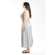 thumbnail image 2 of Maxi vestido con strech Roman Fashion /Tallas Extras, 01797 (Gris) gris 36, 2 of 6