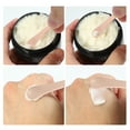 thumbnail image 5 of Unique Bargains 2 Pcs Mini Makeup Cosmetic Spoon Hangable Oval Shape Facial Mask Spatula Rose Gold Tone, 5 of 6