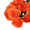 thumbnail image 3 of Fundaslor de rosa artificial falsa flor falsa floral boda ramo de mesa decoración del hogar Eigraketly JJ20557-05, 3 of 4
