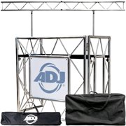 Eliminator Lighting PRO EVENT TBL 2 Portable Workstation with Hanging Light IBeam Truss Package