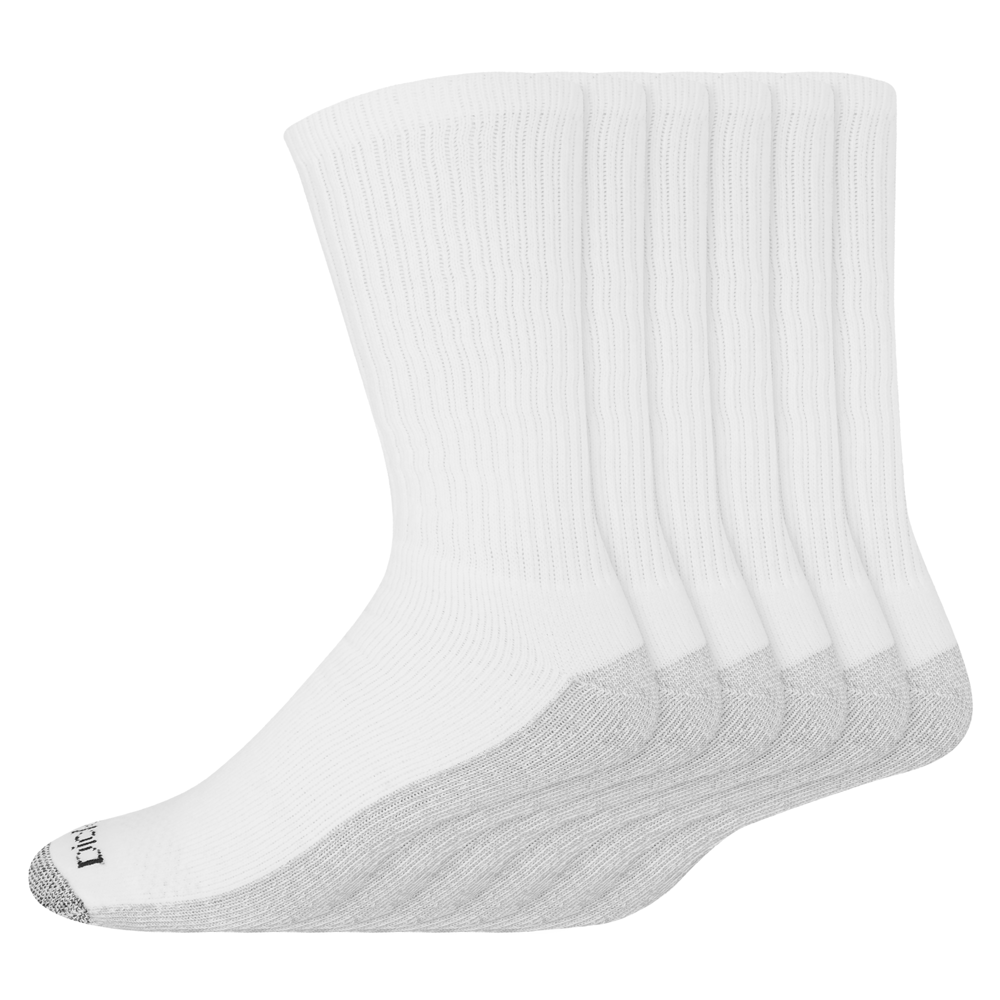 Genuine Dickies Men's Dri-Tech Crew Socks, 6-Pack, Sizes 6-15 - image 2 of 3