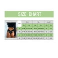 thumbnail image 4 of (Lot de 2) Kcodviy Culottes en Dentelle Florale pour Femmes Culottes en Maille Taille Basse pour Femmes String Grande Taille Transparent String en Coton Bikini Taille Und, 4 of 7