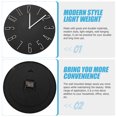 thumbnail image 4 of Living Room Non-Ticking Clock Silent Battery Operated Clock Round Wall Clock, 4 of 8