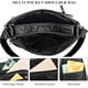 thumbnail image 4 of Bolsas de Mujer Bolso de Mano San Valentín Bolsa de Hombro para Mujer Bolso PU Cuero Bolsa Negro, 4 of 7