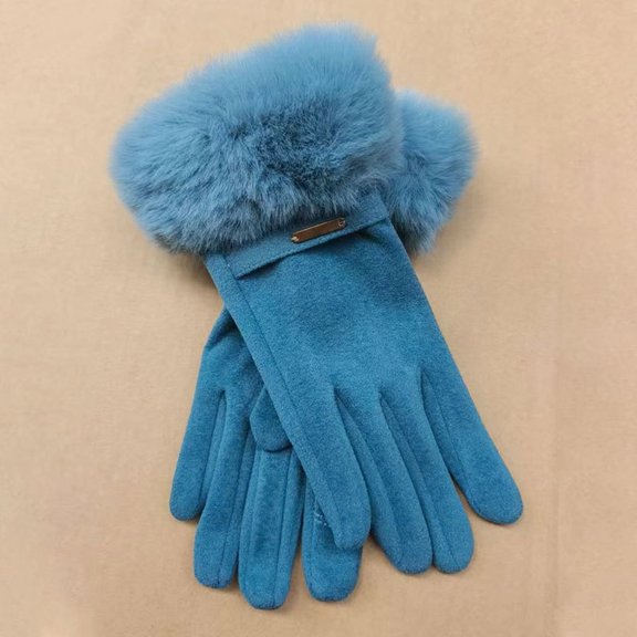 Winter Lined Mittens for Outdoor Warmth Windproof Insulated Thermal Hand