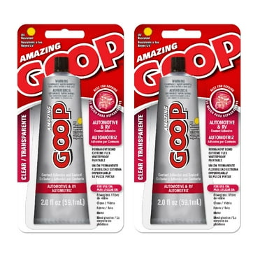 Critzas Eclectic 161021 Amazing Goop Automotive & RV Adhesive Sealant Glue, 2.0 Oz, 2 Pack