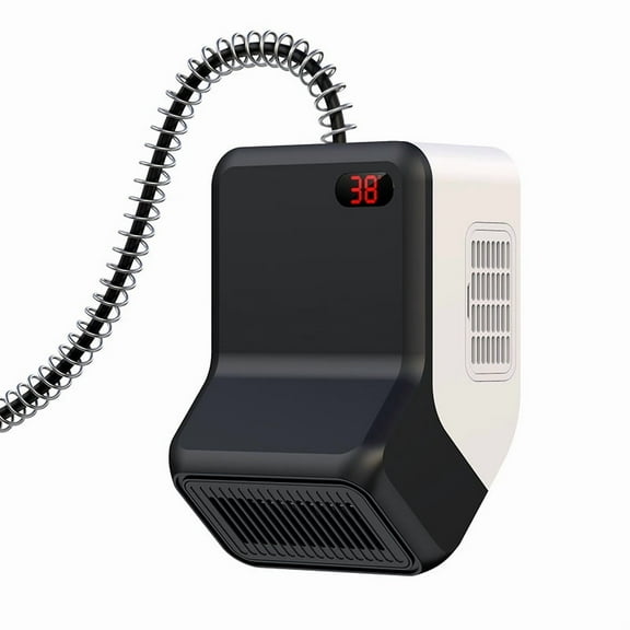 Dog House Heater with Thermostat, 300-600W 2 Heating Mode Pet Warmer, Wall-Mounted Design, Pet Heater with 6FT Anti Chew Cord and Safe Overheat Protection, for Dogs Chicken Coops Rabbits