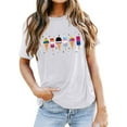 thumbnail image 2 of Jamsmile Womens Tshirts Summer Casual Loose Ice Cream Print Crewneck Short Sleeve Tops Comfort Tee Shirts Casual Graphic Athletic Tees, 2 of 4