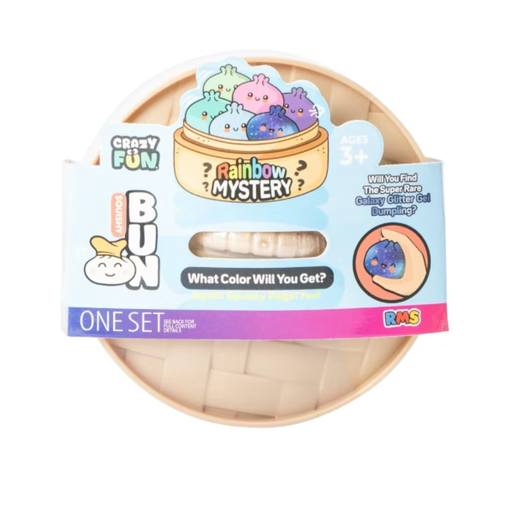 Crazy Fun RMS Galaxy Dumpling Calming Sensory Squishy, 1 Piece