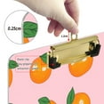 thumbnail image 6 of FORMRS Acrylic Clipboard with Low Profile Clip Standard A4 Letter Size, 12.5" x 9", Cute Oranges, 6 of 8