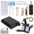 thumbnail image 4 of Kit de máquina de tatuaje, kit de tatuaje completo Juego de máquina de tatuaje profesional Kit completo de máquina de tatuaje diseñado para profesionales, 4 of 8